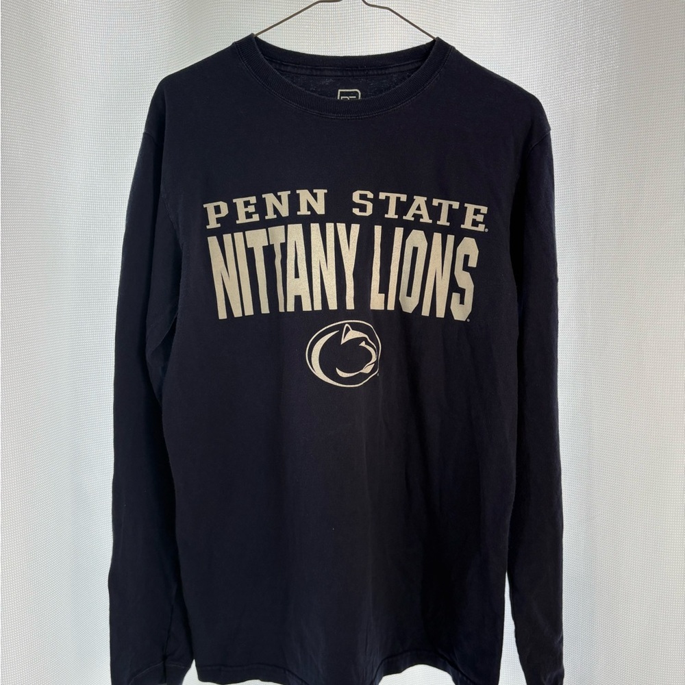 Penn State Nittany Lions Blue Long Sleeve Shirt (SUCCESS WITH HONOR on sleeve)